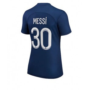 Paris Saint-Germain Lionel Messi #30 kläder Kvinnor 2022-23 Hemmatröja Kortärmad